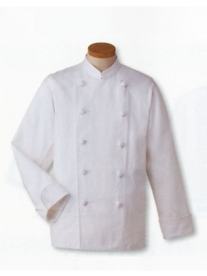 大きいサイズの厨房用ユニフォーム・白衣（TコックコートKC406）