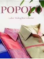 【表紙】2007 大人気「FOLK POPOLO（ポポロ） レディースワーキングウエア」の最新カタログ
