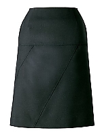 YT3911-2 Aラインスカート(ブラック)