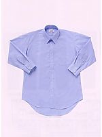 2501 長袖カッターシャツ(ブルー)