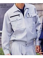 売れている作業用ユニフォーム・長袖ブルゾン（6113）