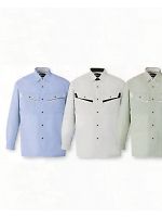 売れている作業用ユニフォーム・長袖シャツ（86004）