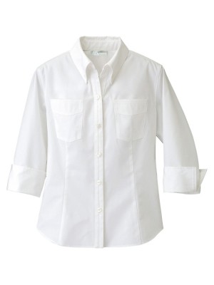 アイトス ＨｅｒｏｓＵｎｉｆｏｒｍ,861204,レディース七分袖BDシャツの写真は2022最新カタログ352ページに掲載されています。