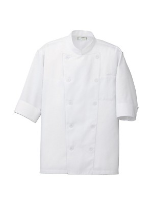 アイトス HerosUniform,861221,コックシャツ(男女兼用)の写真は2025-26最新カタログ287ページに掲載されています。