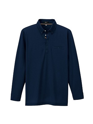 アイトス ＨｅｒｏｓＵｎｉｆｏｒｍ,AZ7665,ボタンダウン長袖ポロシャツの写真は2025-26最新カタログ374ページに掲載されています。