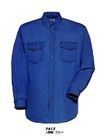AZ7613 デニム長袖シャツ(09廃番)の関連写真0