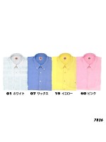 AZ7826 レディース半袖シャツ(在庫限の関連写真1