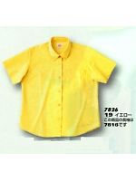 AZ7826 レディース半袖シャツ(在庫限の関連写真2