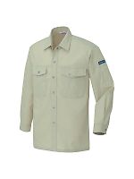 AZ967 長袖シャツ(配色ナシ･薄地の関連写真0