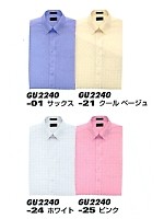 AZGU2240 半袖BDシャツ(在庫限リの関連写真1