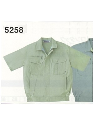 ビッグボーン ｂｉｇｂｏｒｎ,5258,半袖ジャケット(14廃番)の写真は2009最新カタログ71ページに掲載されています。