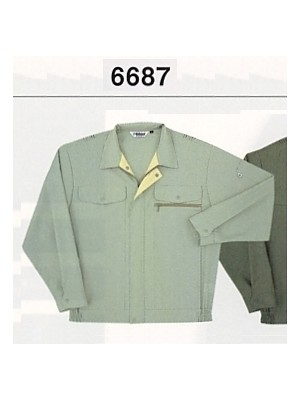 ビッグボーン ｂｉｇｂｏｒｎ,6687,長袖ジャケットの写真は2024最新カタログ220ページに掲載されています。