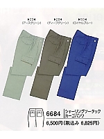 6684 ツータックカーゴパンツの関連写真0