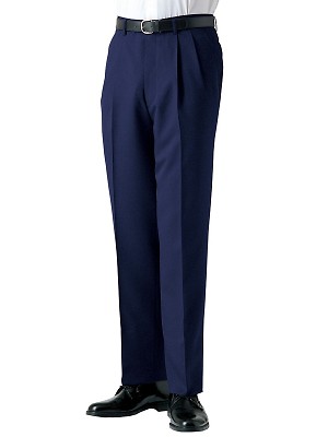 ボンユニ ＢＯＮＵＮＩ,01193,ツータックスラックス(股下フリー)の写真です