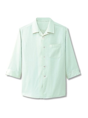 ボンユニ ＢＯＮＵＮＩ,08915,開襟シャツ(七分袖)の写真です