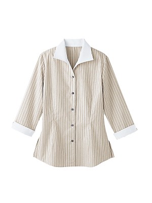 ボンユニ ＢＯＮＵＮＩ,24203,レディースシャツ(七分袖)の写真は2025最新カタログ92ページに掲載されています。