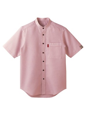 ボンユニ ＢＯＮＵＮＩ,33302,スタンドカラーシャツ(半袖)の写真は2025最新カタログ61ページに掲載されています。