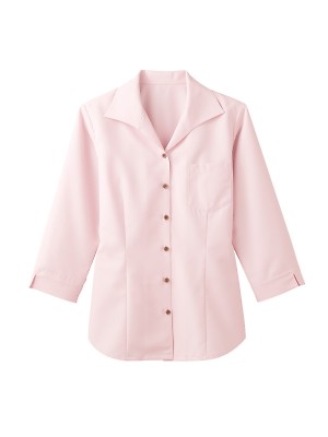 ボンユニ ＢＯＮＵＮＩ,34208,レディースイタリアンカラーシャツの写真は2025最新カタログ22ページに掲載されています。