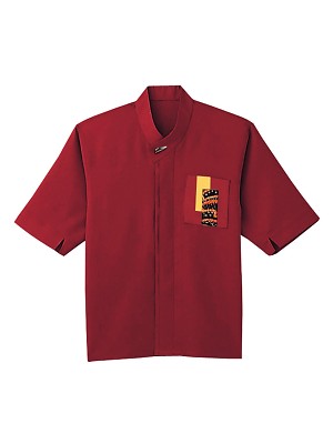 ボンユニ ＢＯＮＵＮＩ,43305,和風シャツ(男女兼用)の写真は2025最新カタログ121ページに掲載されています。