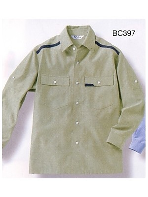 ベスト BEST,BC397,長袖ペアシャツの写真は2024最新カタログ46ページに掲載されています。