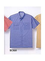 BC806 半袖ペアシャツの関連写真0