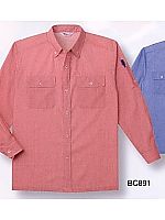 BC891 長袖ペアシャツ(廃番)の関連写真0