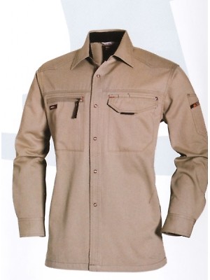 バートル(BURTLE),1315,長袖シャツの写真は2025-26最新カタログ65ページに掲載されています。