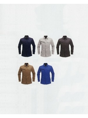 バートル(BURTLE),7093,長袖シャツの写真は2025-26最新カタログ51ページに掲載されています。