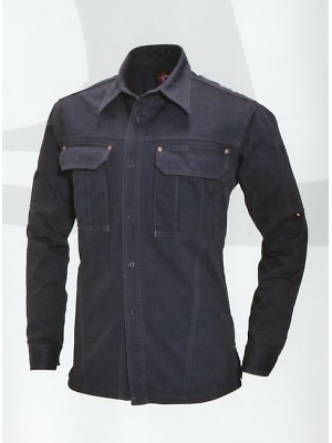 バートル(BURTLE),8035,長袖シャツの写真は2025-26最新カタログ63ページに掲載されています。