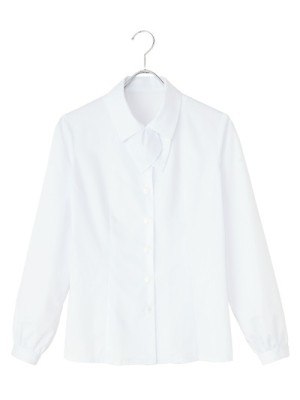 ALPHAPIER(アルファピア) U-FACTORY(ユーファクトリー),AR1459,長袖ブラウス(リボン付)の写真です