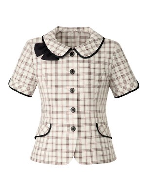 ALPHAPIER(アルファピア) U-FACTORY(ユーファクトリー),AR1678,ライトジャケット(オーバーブラウスの写真です