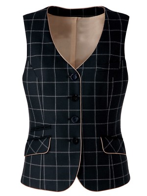 ALPHAPIER(アルファピア) U-FACTORY(ユーファクトリー),AR2842,ベスト(事務服)の写真は2025-26最新カタログ161ページに掲載されています。