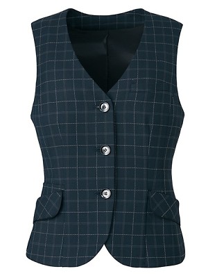 ALPHAPIER(アルファピア) U-FACTORY(ユーファクトリー),AR2849,ベスト(事務服)の写真は2025-26最新カタログ12ページに掲載されています。