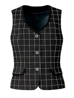 ALPHAPIER(アルファピア) U-FACTORY(ユーファクトリー),AR2858,ベスト(事務服)の写真です