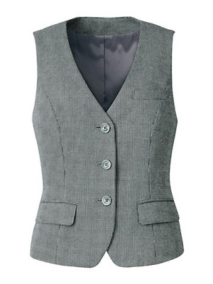 ALPHAPIER(アルファピア) U-FACTORY(ユーファクトリー),YT2304,ベスト(事務服)の写真です