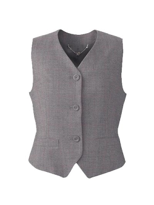 ALPHAPIER(アルファピア) U-FACTORY(ユーファクトリー),YT2580,ベスト(事務服)の写真です