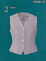 AR2624 ベスト(事務服)(16廃番)の関連写真5