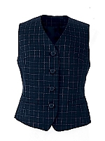 AR2800-3R ベスト(事務服)(ミッドナイトチェック)の関連写真0