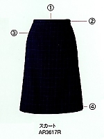 AR3617R スカートの関連写真3