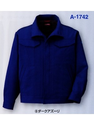 コーコス CO-COS,A1742,ブルゾン(前ヒヨクボタン)の写真は2024-25最新カタログ112ページに掲載されています。