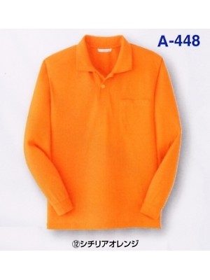 コーコス CO-COS,A448,長袖ポロシャツ(12廃番)の写真は2009最新カタログ17ページに掲載されています。