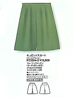 FC5504 キュロットスカートの関連写真1