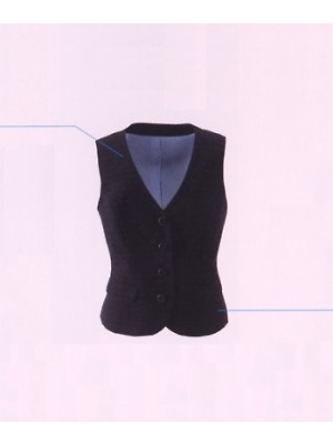 ハネクトーン Counter Biz(カウンタービズ),9754,ベスト(事務服)の写真です