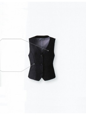 ハネクトーン Counter Biz(カウンタービズ),9756,ベスト(事務服)の写真です