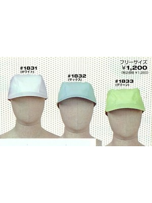 ソルディ ＳｕｎＤｉｓｋ [日の丸繊維],1833,無塵ボーラ型帽子の写真は2018最新カタログ65ページに掲載されています。