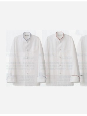 セブンユニホーム SEVEN UNIFORM [白洋社],BA1080,長袖コックコート(兼用)の写真は2024最新カタログ93ページに掲載されています。