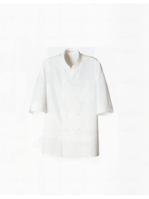 セブンユニホーム SEVEN UNIFORM [白洋社],BA1225,兼用コックシャツの写真は2024最新カタログ98ページに掲載されています。