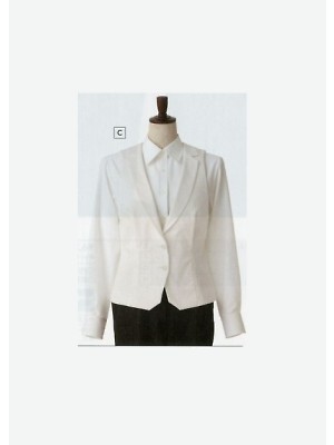 セブンユニホーム SEVEN UNIFORM [白洋社],CJ4322,レディースベストの写真です