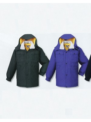 自重堂(JICHODO),28063,防水防寒コート(フード)の写真は2025-26最新カタログ447ページに掲載されています。