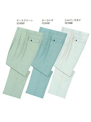 自重堂(JICHODO),284,形態安定ツータックパンツの写真です